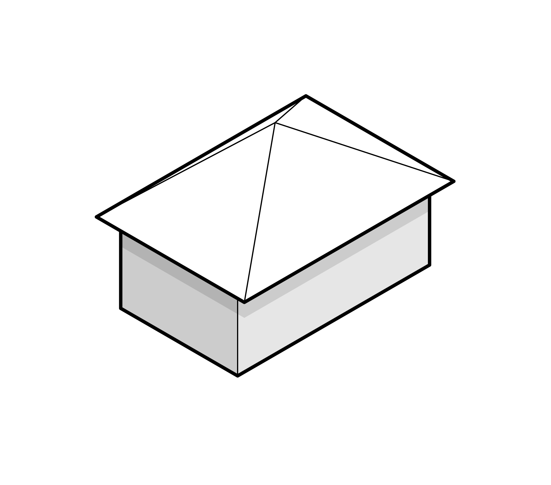 Pyramidal Hip Roof